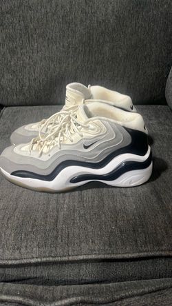 Nike Air Zoom Flight 96 Jason Kidd size 11 used good condition white black grey