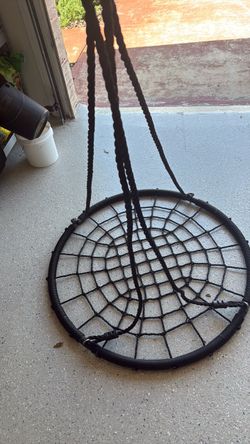 Tree swing black with all hardware