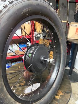 Electric bike motor rim