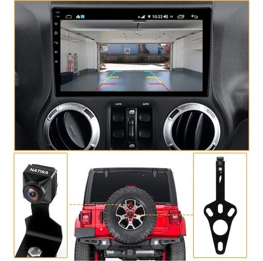Back Up Camera And Mount For Jeep Wrangler 