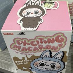 Pop Mart Labubu Exciting Macaron Secret Chestnut Cocoa