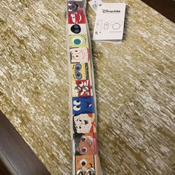 Disney Pixar Pin Trading Strap Multicolor 