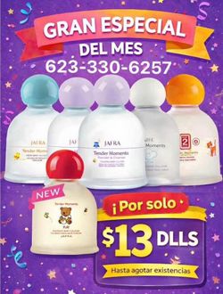 Fragancias para bebé de JAFRA💜