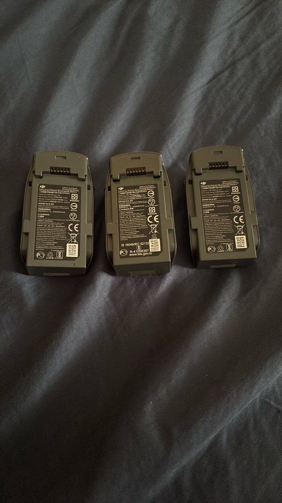 DJI SPARK BATTERIES-ALL WORK EXCELLENT 