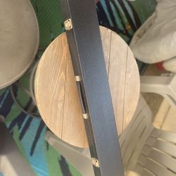 Vintage Huebler Pool Cue Case and Pool Cue 
