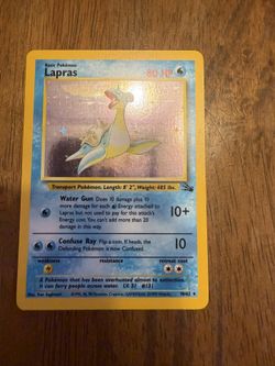 Pokémon Card Holo Lapras