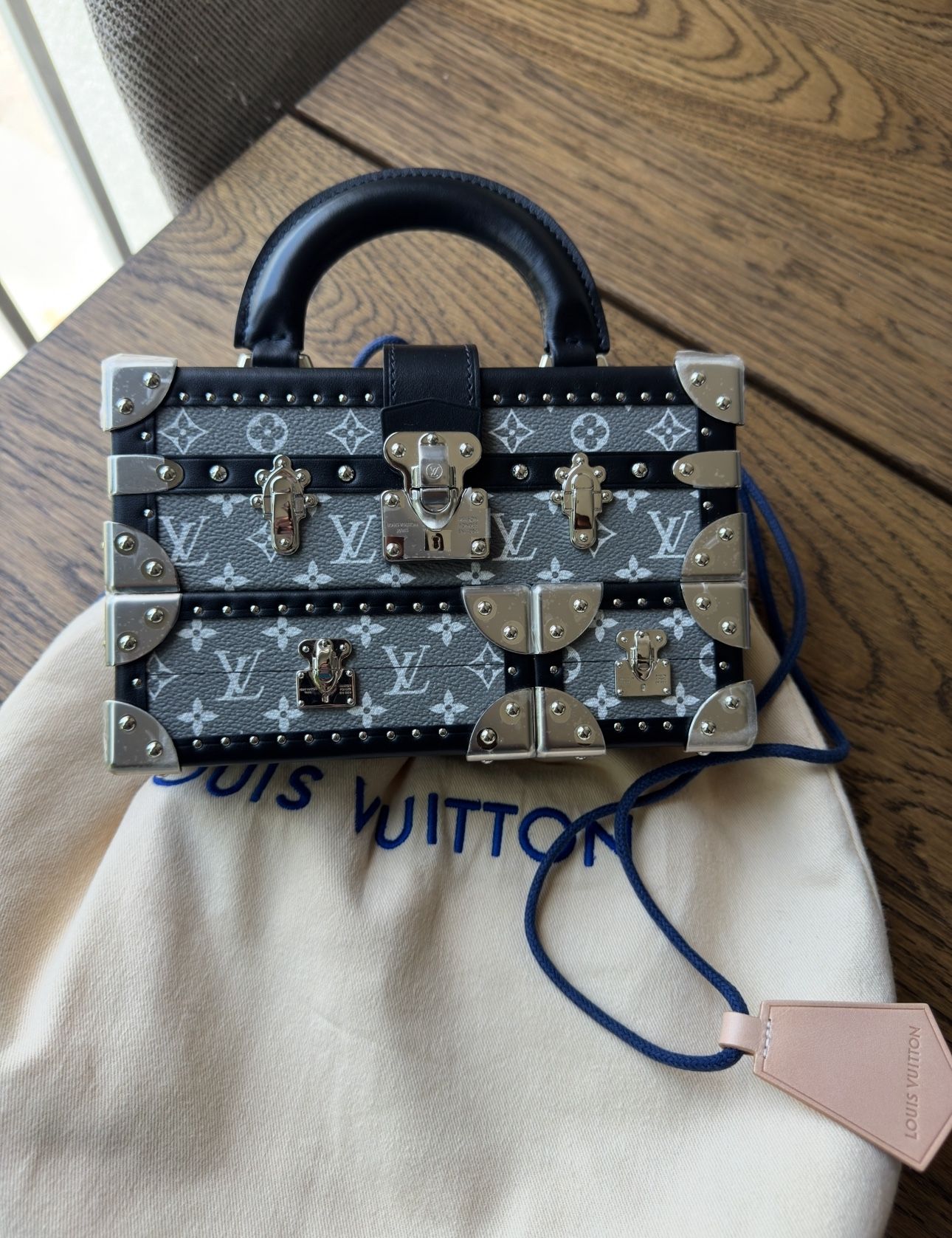 Louis Vuitton Petite Malle Capsule Celebration 57 Street Trianon Grey