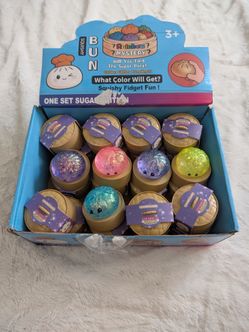 Mini Glitter dumplings, squishy toy