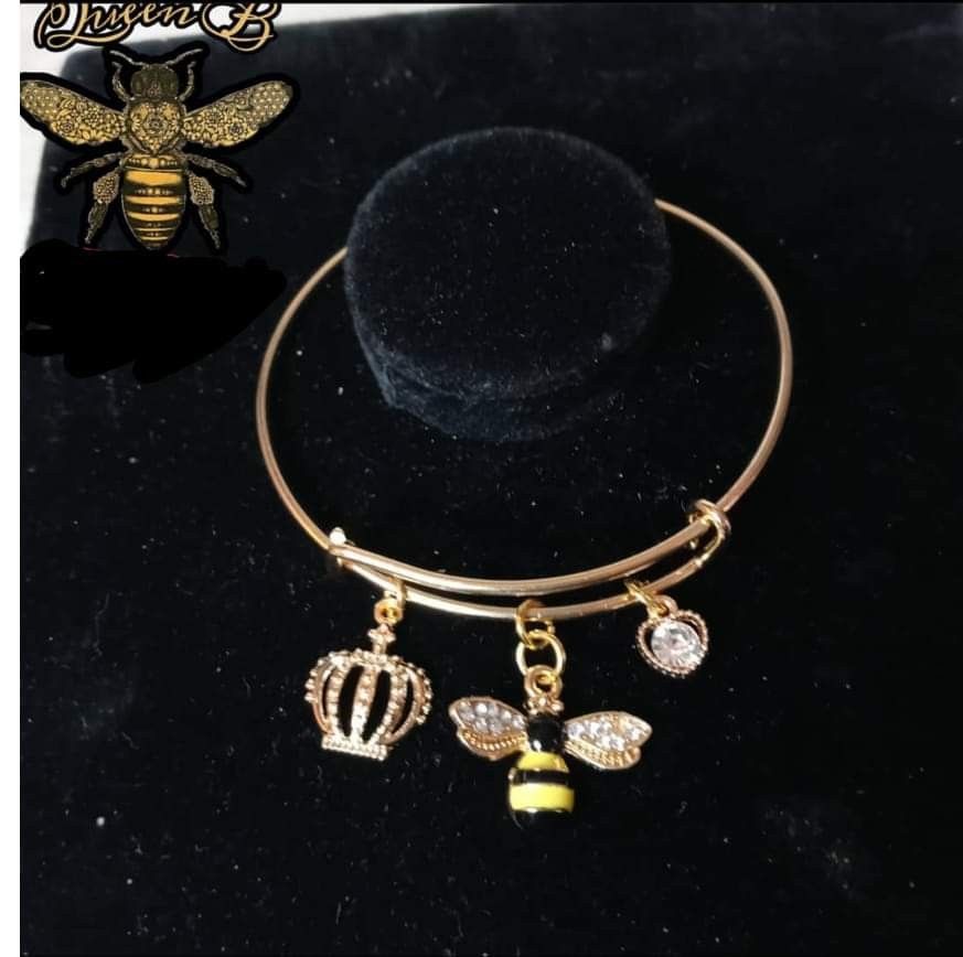 Queen Bee Charm Bracelet