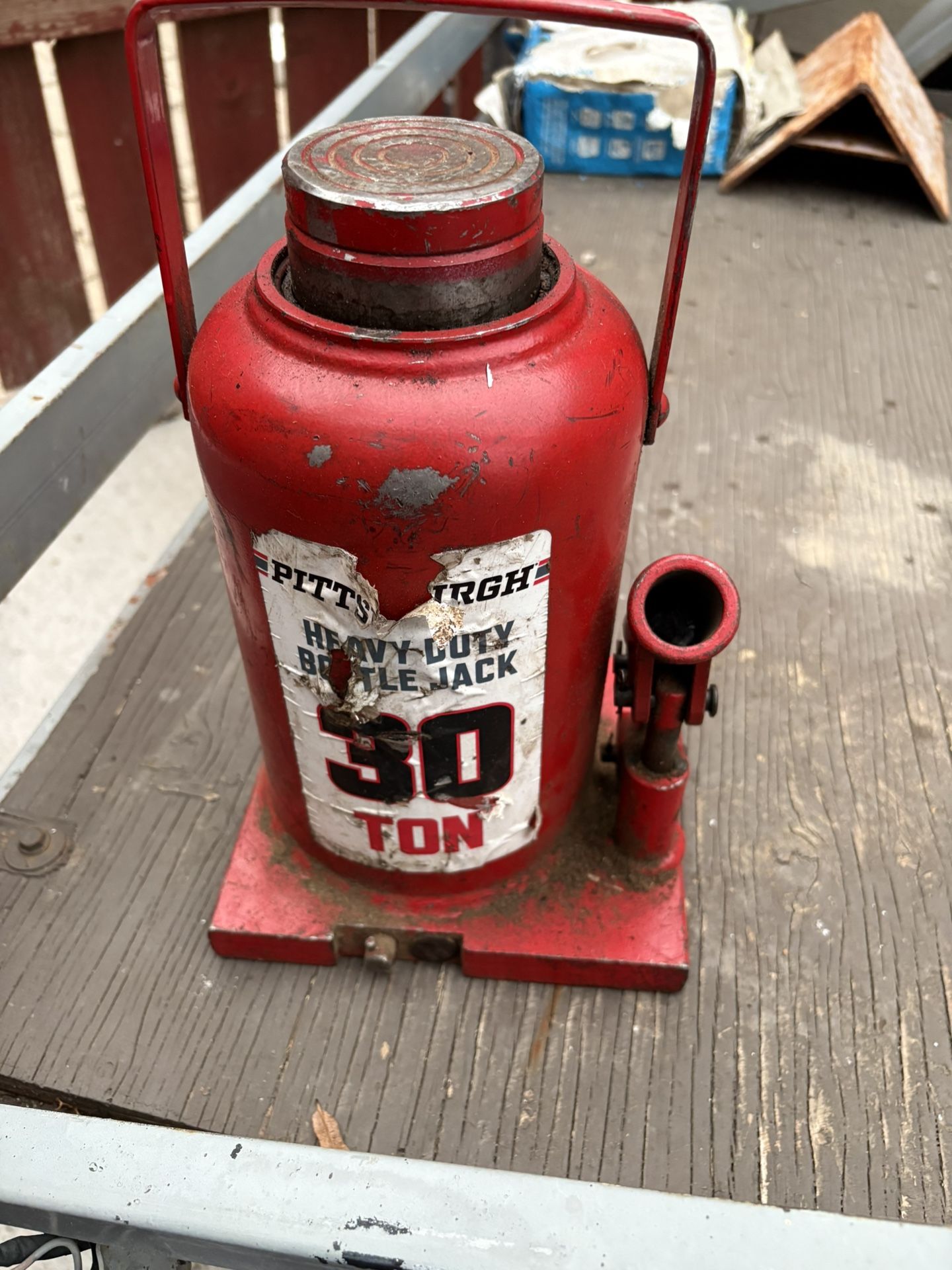 Pittsburg Bottle Jack30 Ton