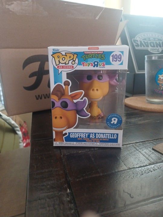 Funko Geoffrey as Donatello, ToysRUs Canada Exclusive