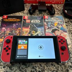 Nintendo Switch w/ games & Extras!