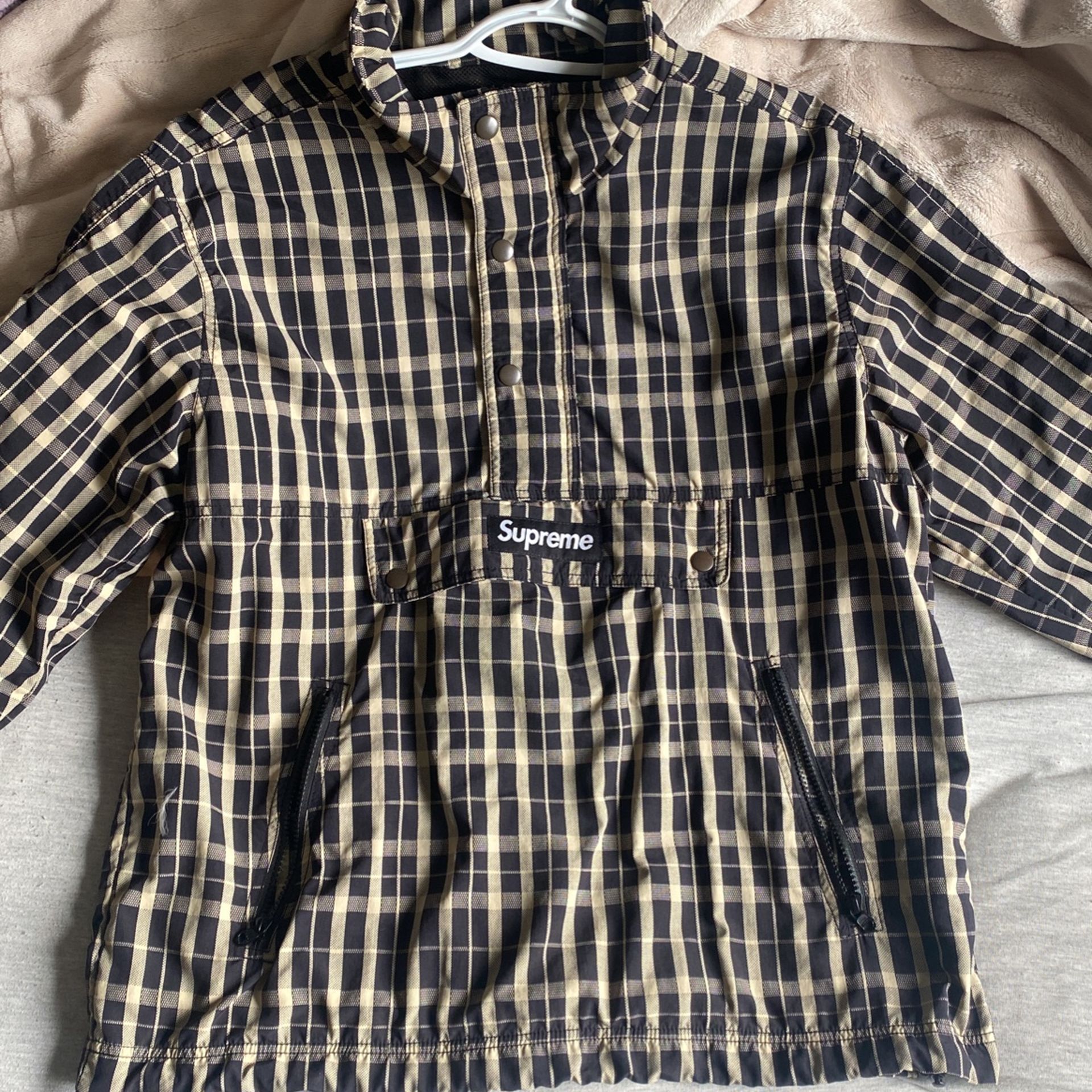 Supreme F/W 2018 Nylon plaid pullover