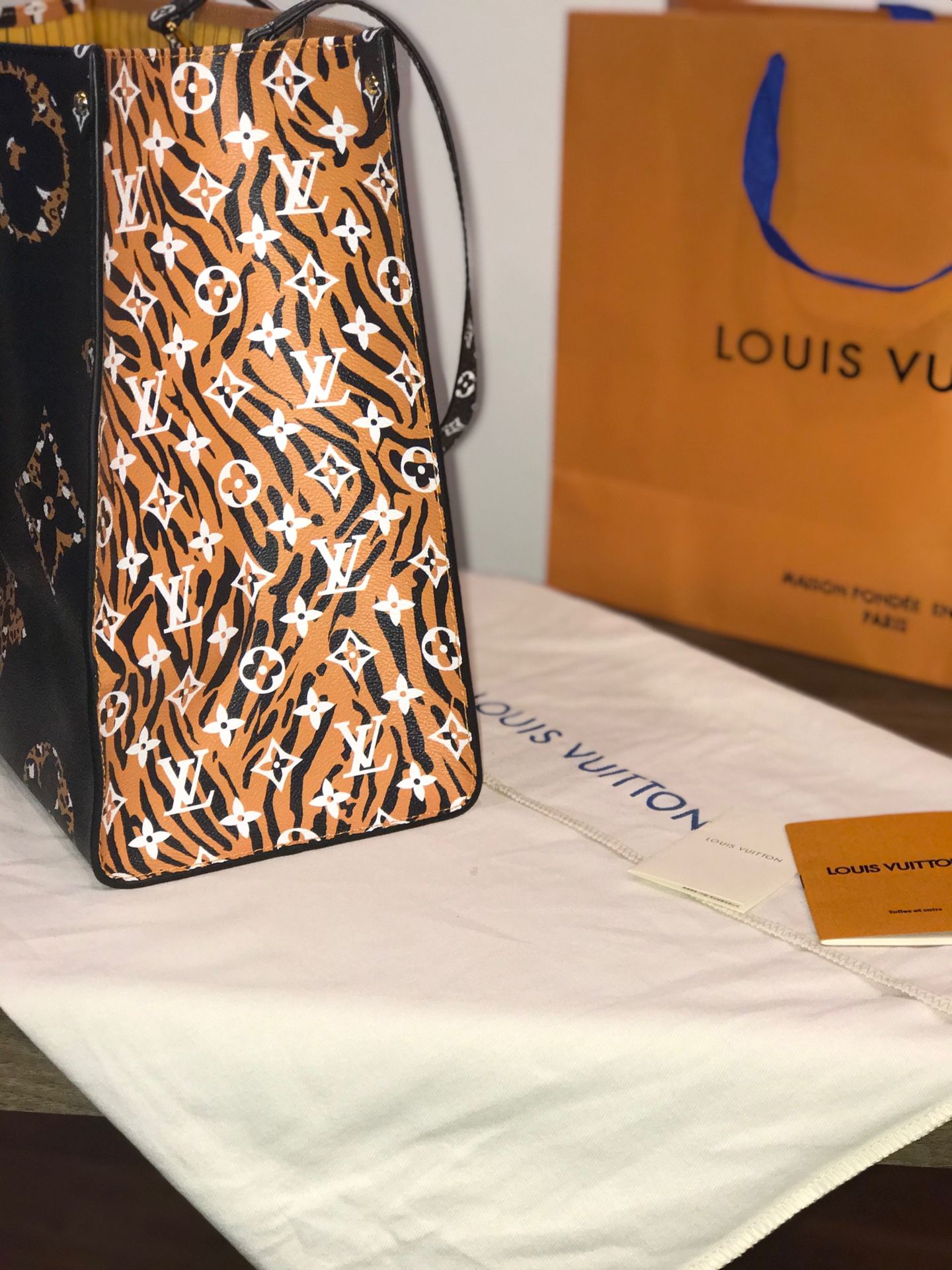 Authentic Louis Vuitton On The Go Bag