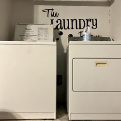 Used Whirlpool Washer & Dryer 