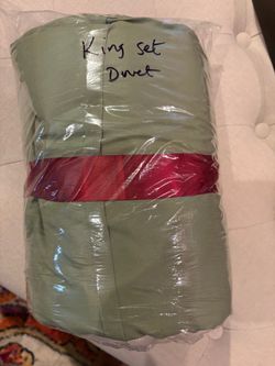 King Duvet Set New