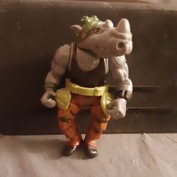 1988 TMNT Rocksteady Figure