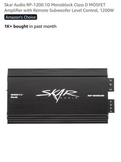 Skar amplifier