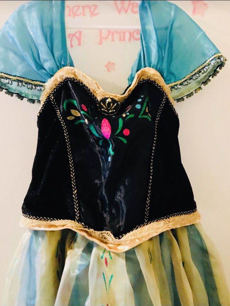 Frozen Anna coronation dress costume