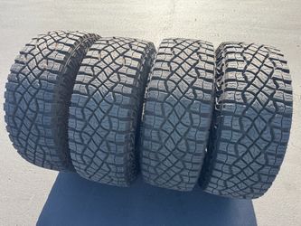 4 Goodyear MT 35/12.5/18 tires like new 98% life