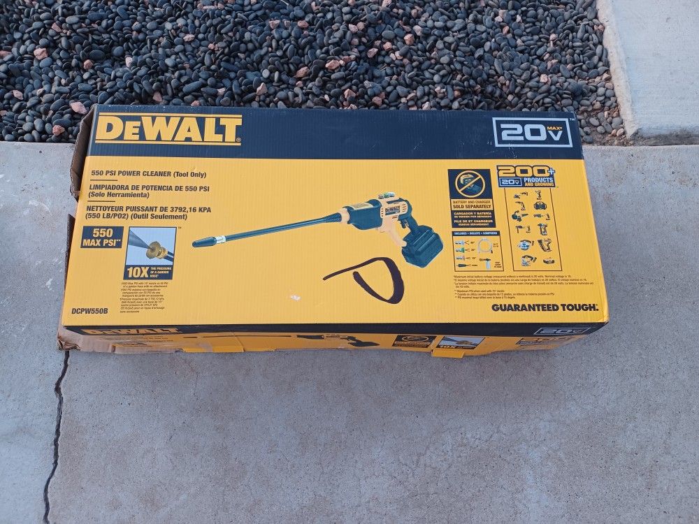 POWER CLEANER DEWALT TOOL ONLY 