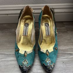 Peacock Heels