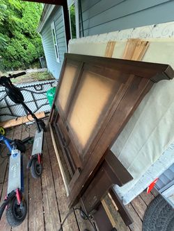 Queen size bed frame