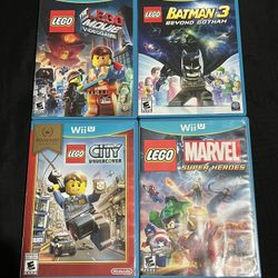 Nintendo Wii U Lego Games