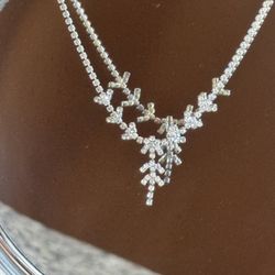 Necklace, Earrings And Bracelet