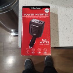 (CyberPower) Power Inverter 140 Watts