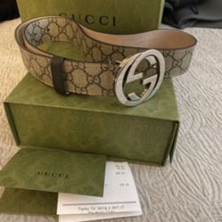 Mens Authentic Gucci Belt 