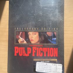 Pulp Fiction Collectors Edition DVD Sealed Unopened Year 2002