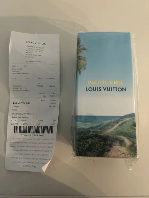 Louis Vuitton Pacific Chill EDP 3.4OZ/100ML New and Sealed