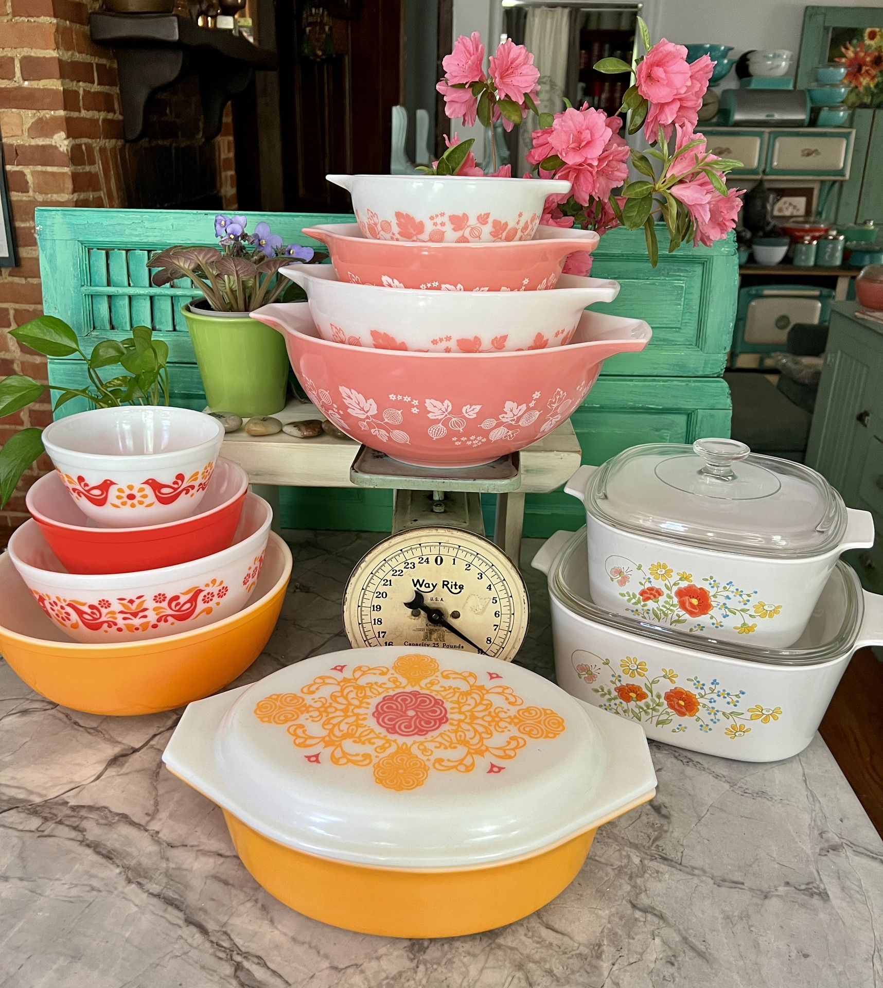 Pyrex, vintage and artisan DIY Supplies