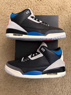 Size 12 (Pre owned, comes with original box) - Air Jordan 3 retro rare air