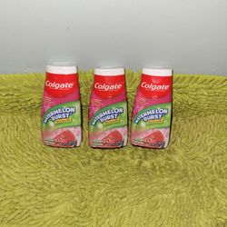 3 Colgate Toothpaste Liquid Gel 4.6oz Watermelon Burst