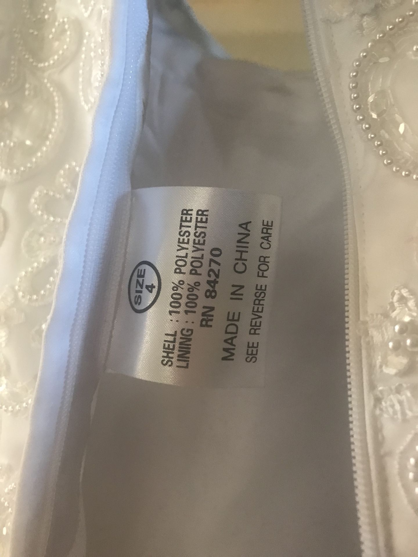 Beautiful David s Bridal Michaelangelo size 4 wedding dress for