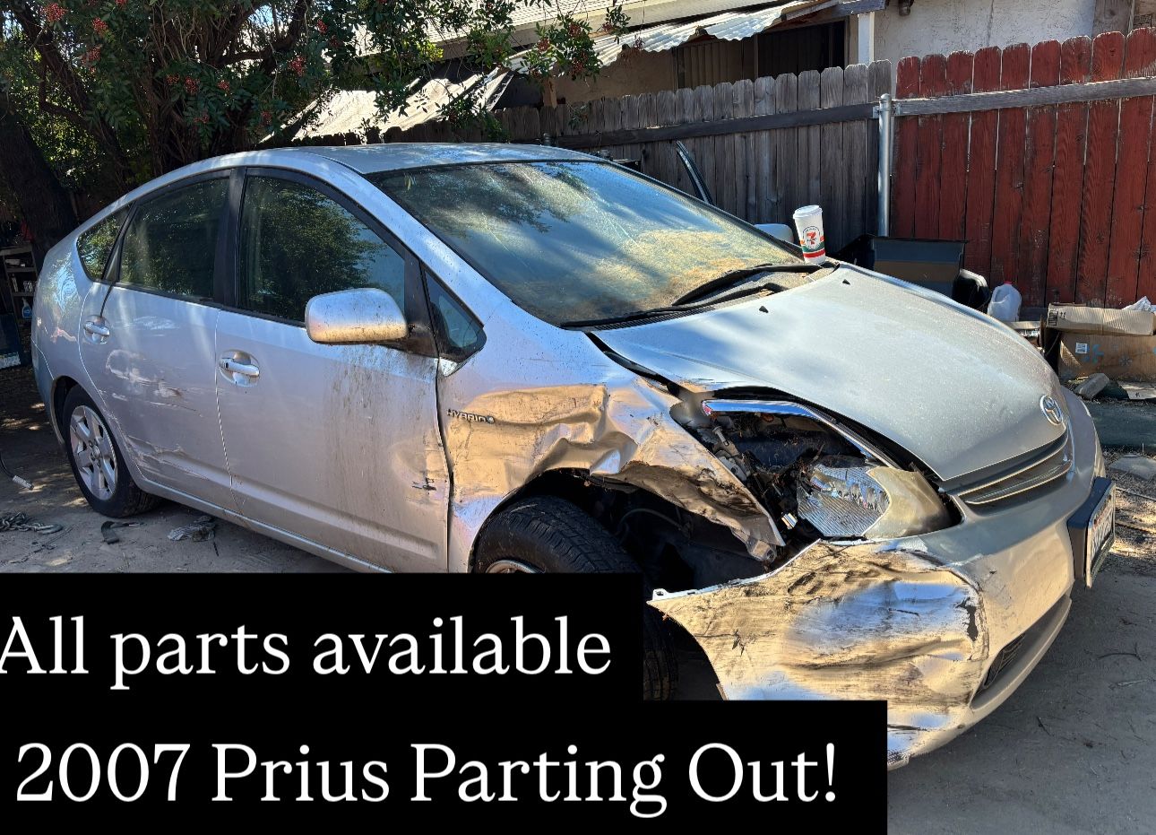 2007 TOYOTA PRIUS PARTS AVAILABLE! PARTING OUT!