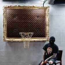 GimmeHoop Louis Vuitton Basketball Goal