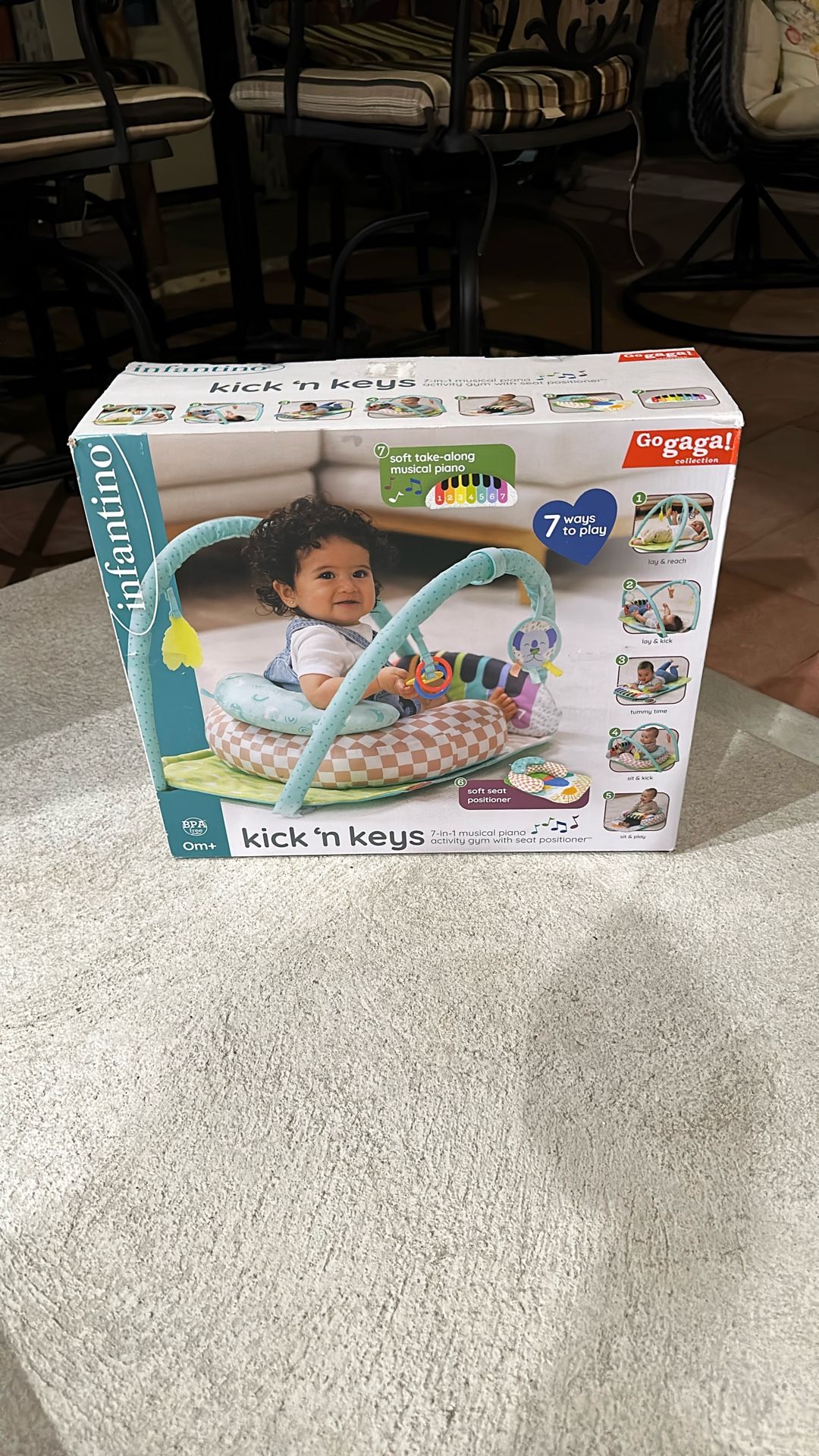 Kick N Keys Baby Infantino
