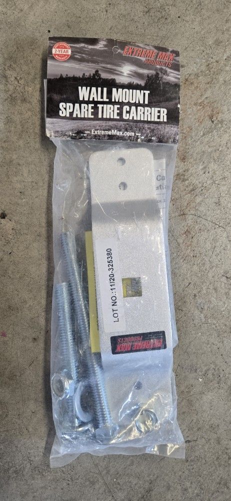 Wall Mount Spare Tire Holder