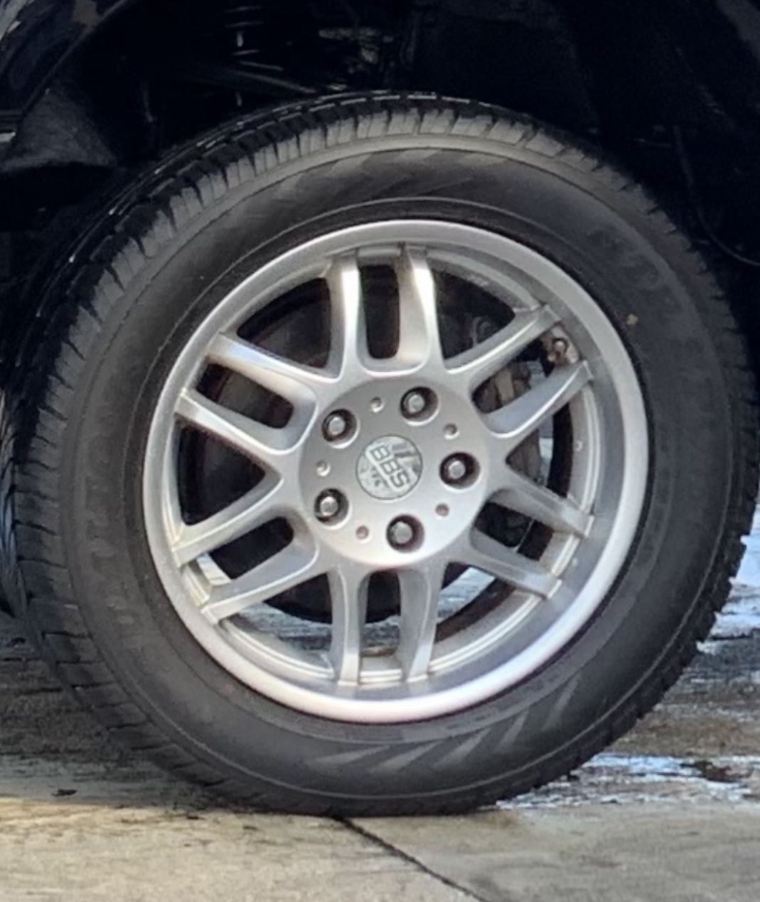 OEM Toyota Tundra-BBS β20 Inch Wheels & Tires..