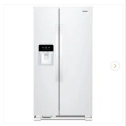 Whirlpool White Refrigerator 