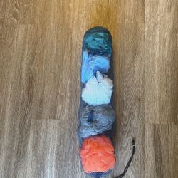 Nautica Loofas, New, 5 In Mesh bag