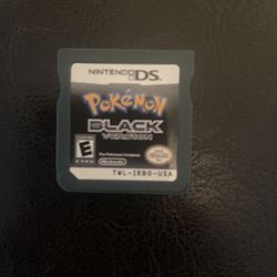 Pokémon Black DS Game