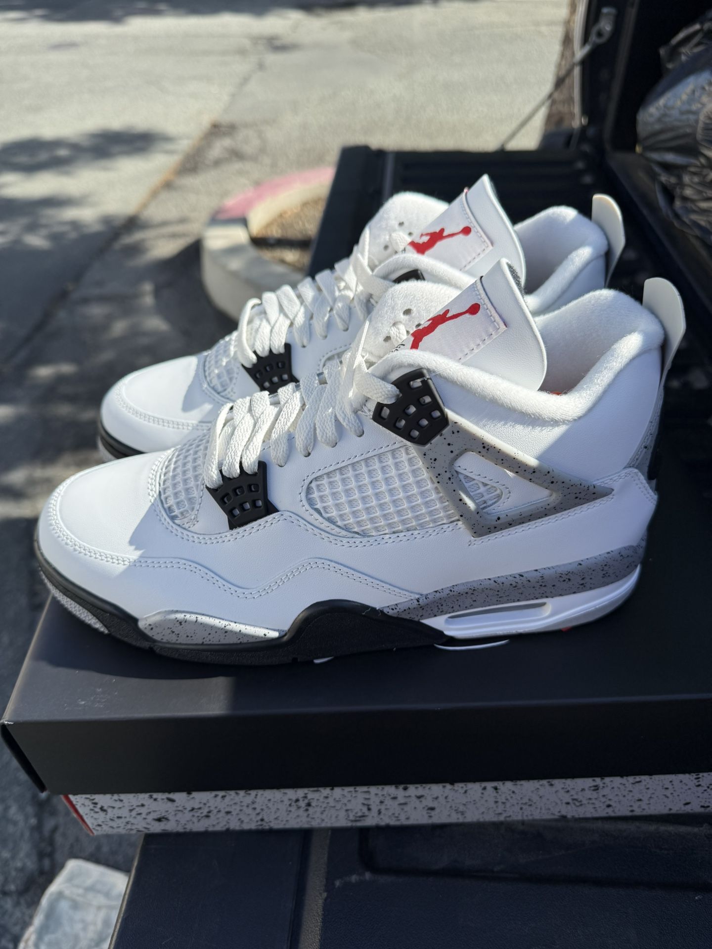 Jordan 4 White Cement Sizes 11.5M 14M