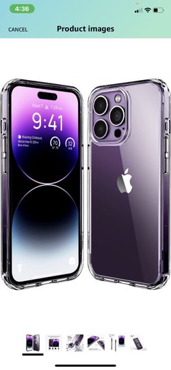AASD Designed for iPhone 14 Pro Max case Crystal Clear Shockproof Phone case Ultra Thin 6.7"