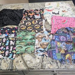 10 Pieces Of Fabric (Take All)