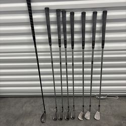 Snake Eyes Irons Wedges and 7 wood