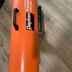 Dayton Portable Liquid  Propane Gas Heater  100,000 Btu
